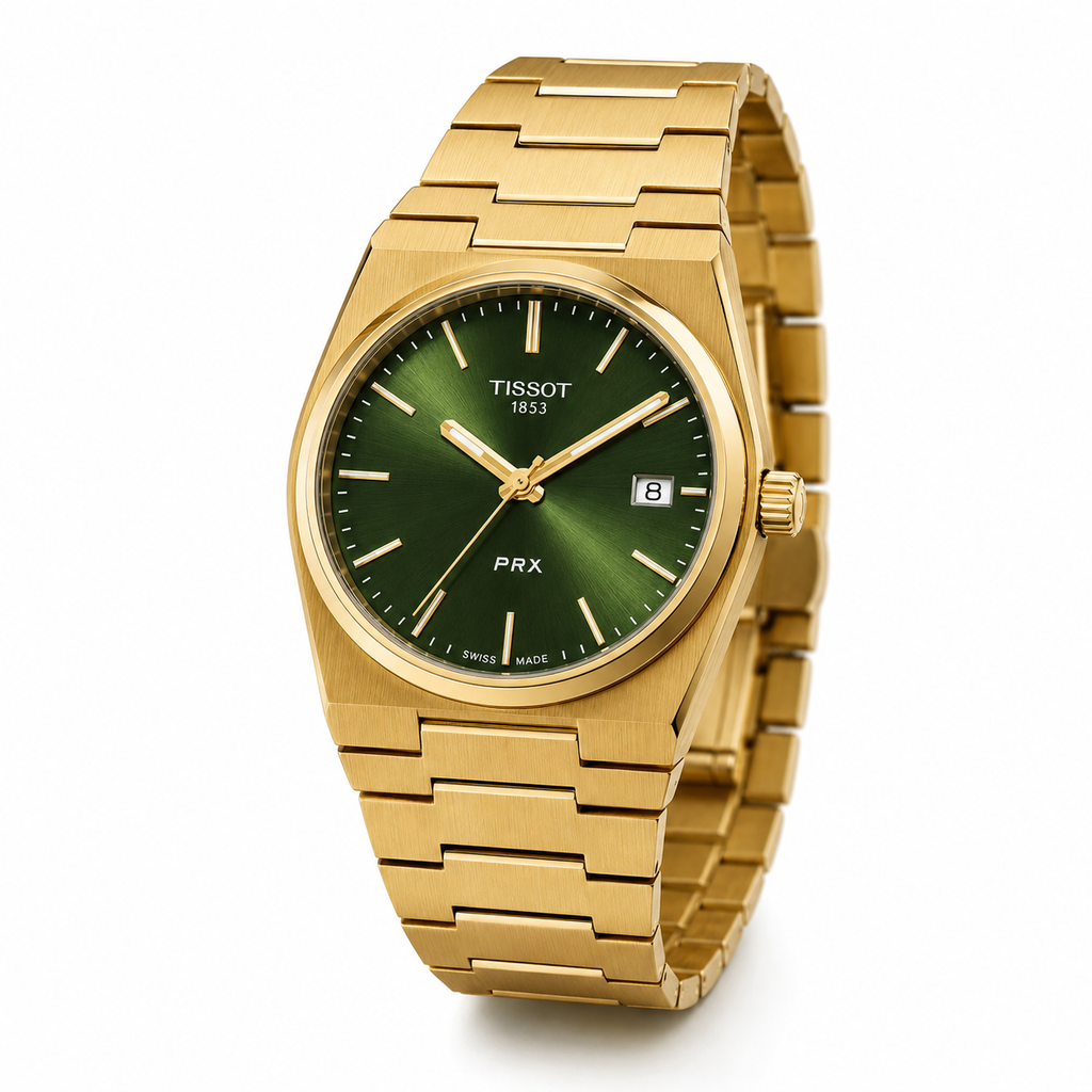 TISSOT PRX Or Émeraude