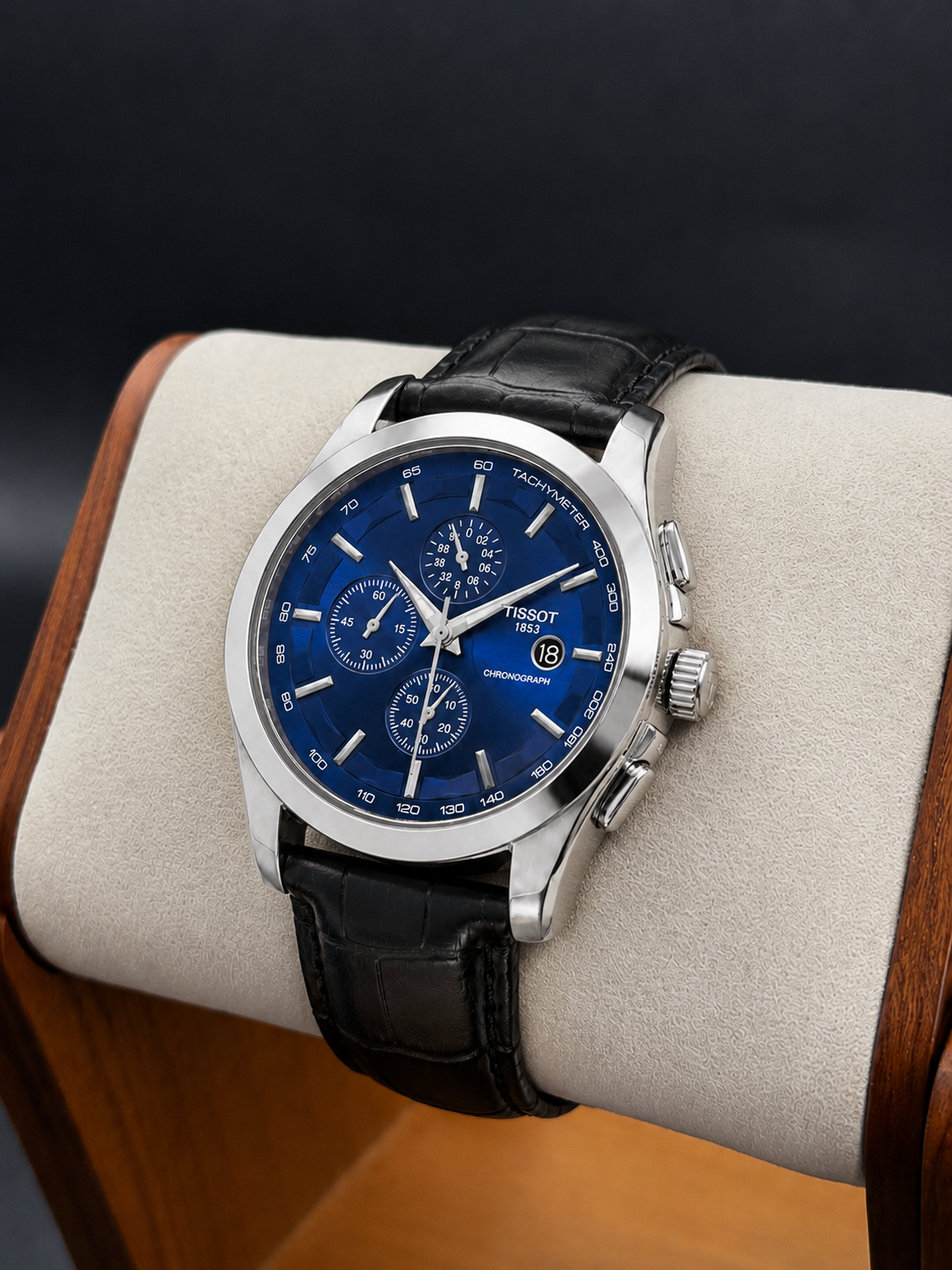 TISSOT Chronographe Bleu Royal