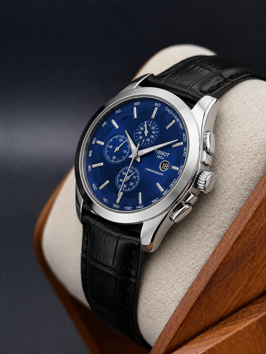TISSOT Chronographe Bleu Royal