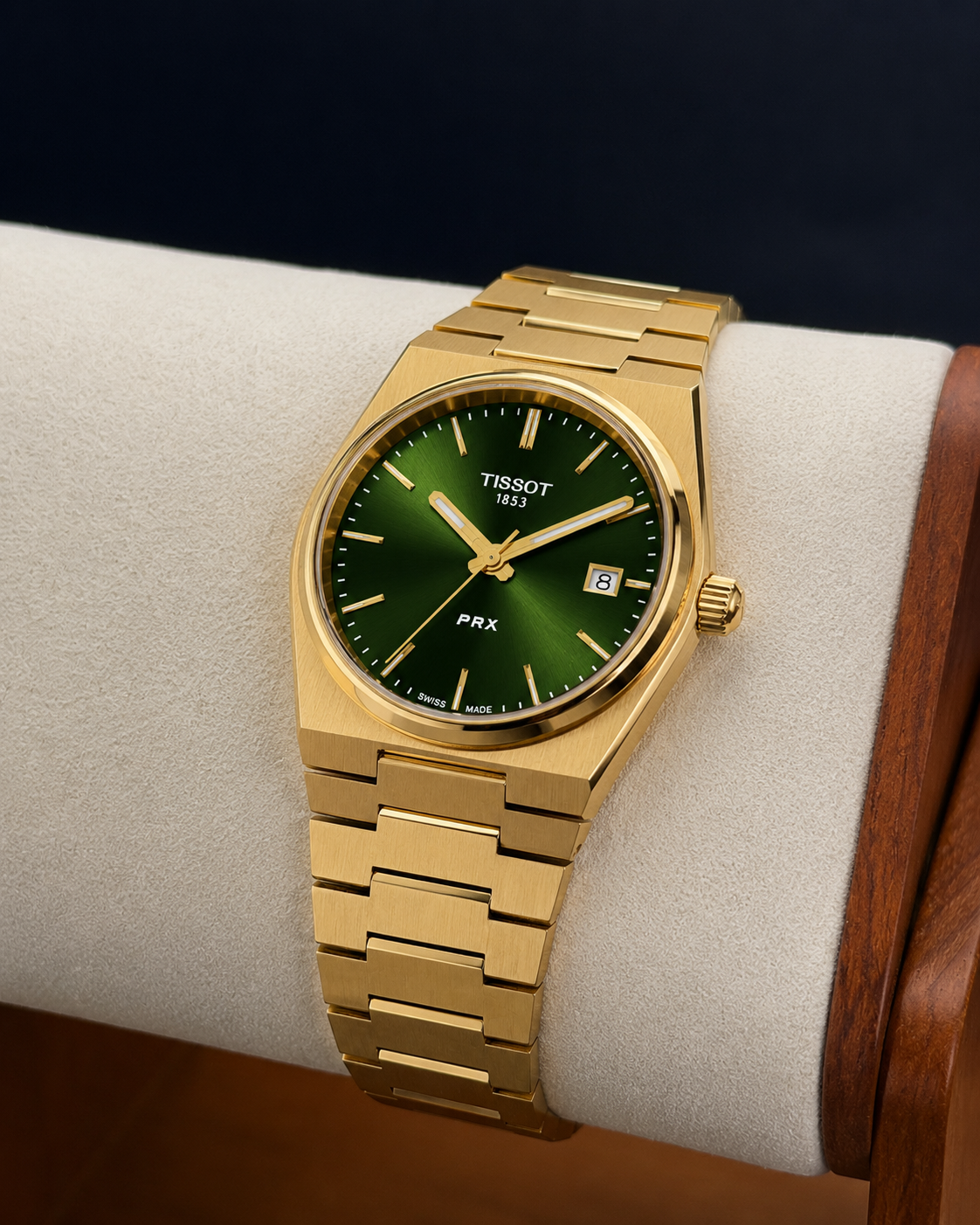 TISSOT PRX Or Émeraude