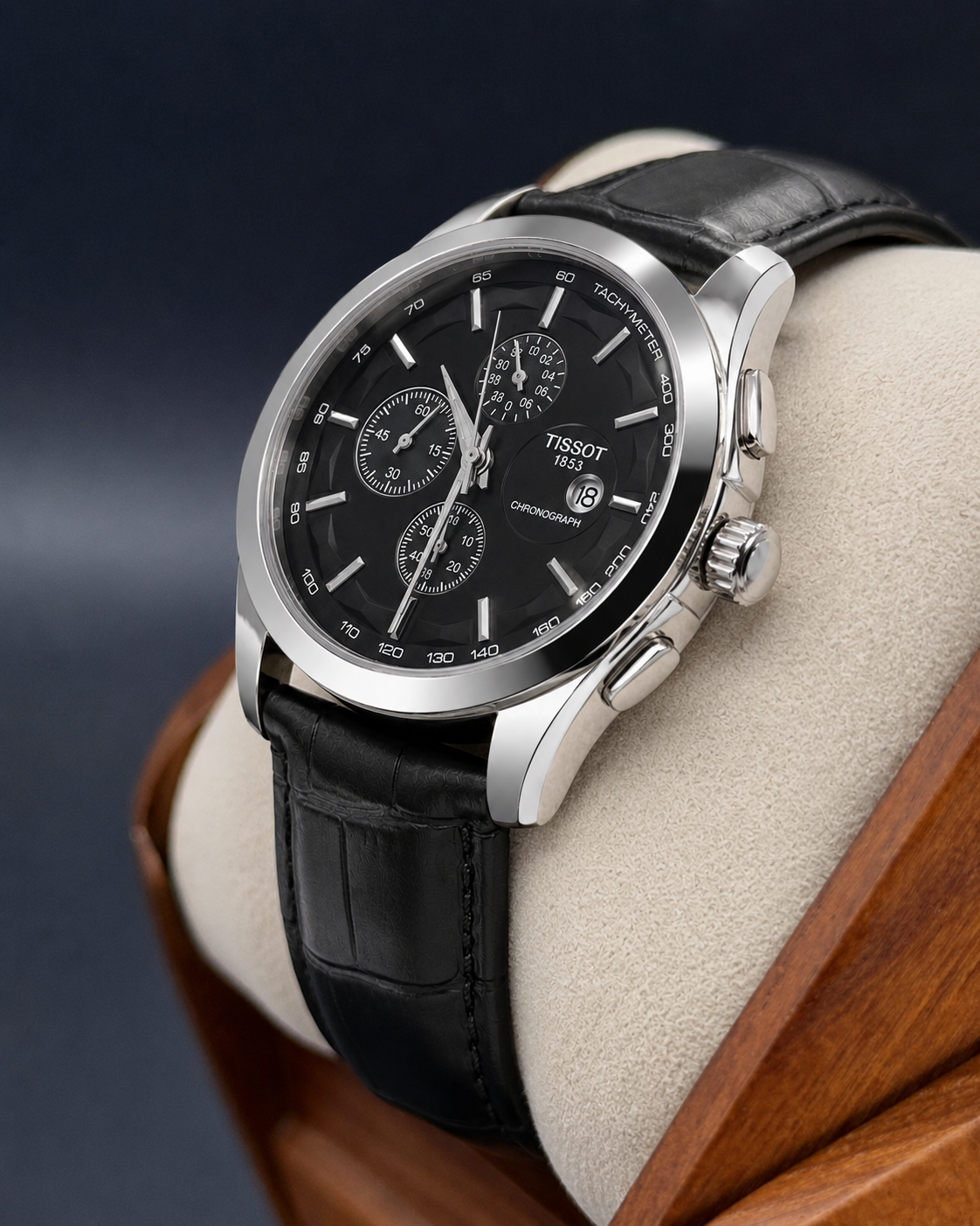 TISSOT Chronographe Noir Classique