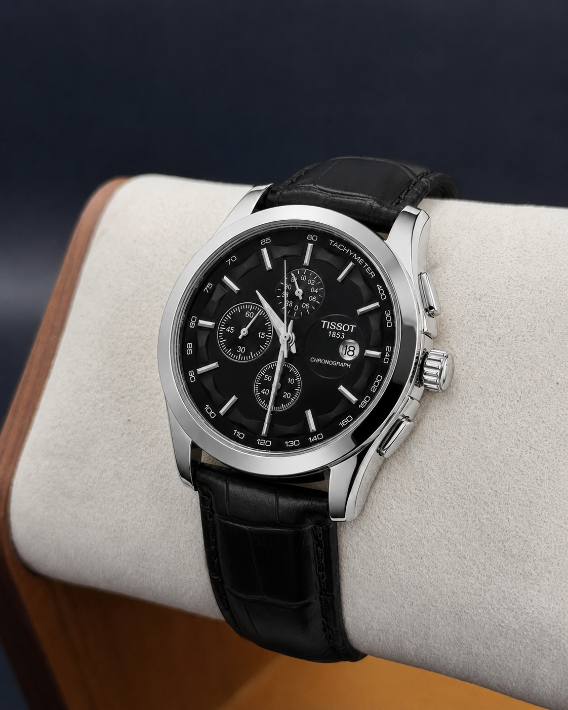 TISSOT Chronographe Noir Classique