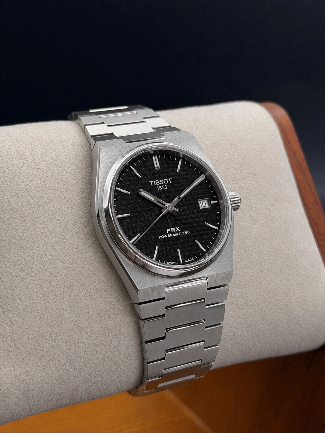 Tissot PRX Powermatic 80 Noir Acier
