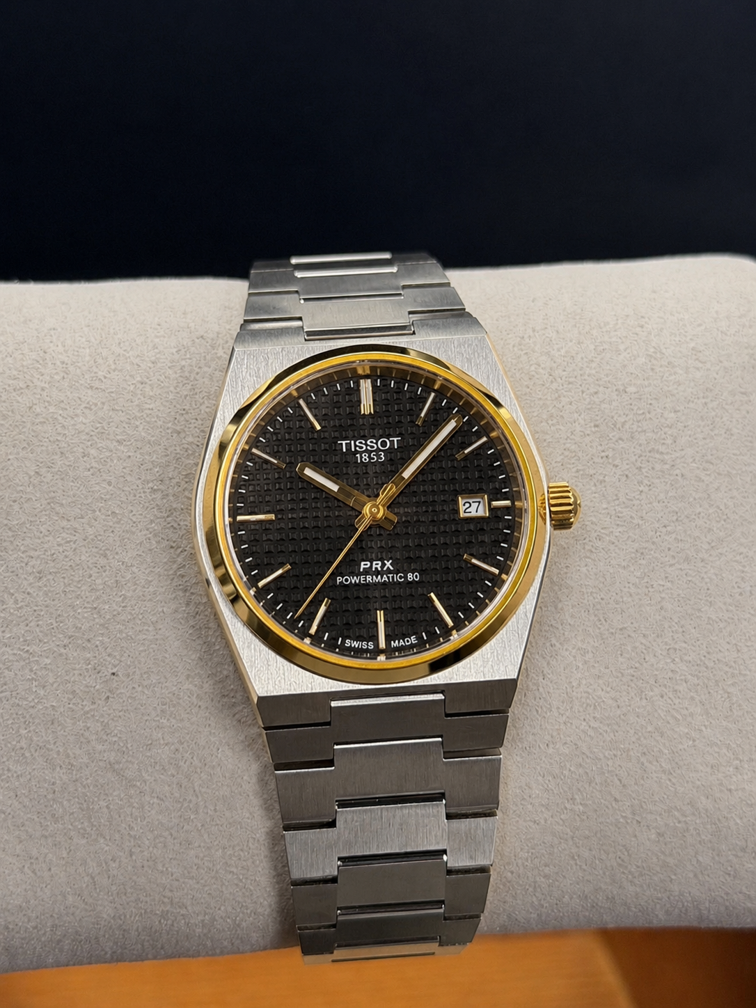 Tissot PRX Powermatic 80 Noir Bicolore Or