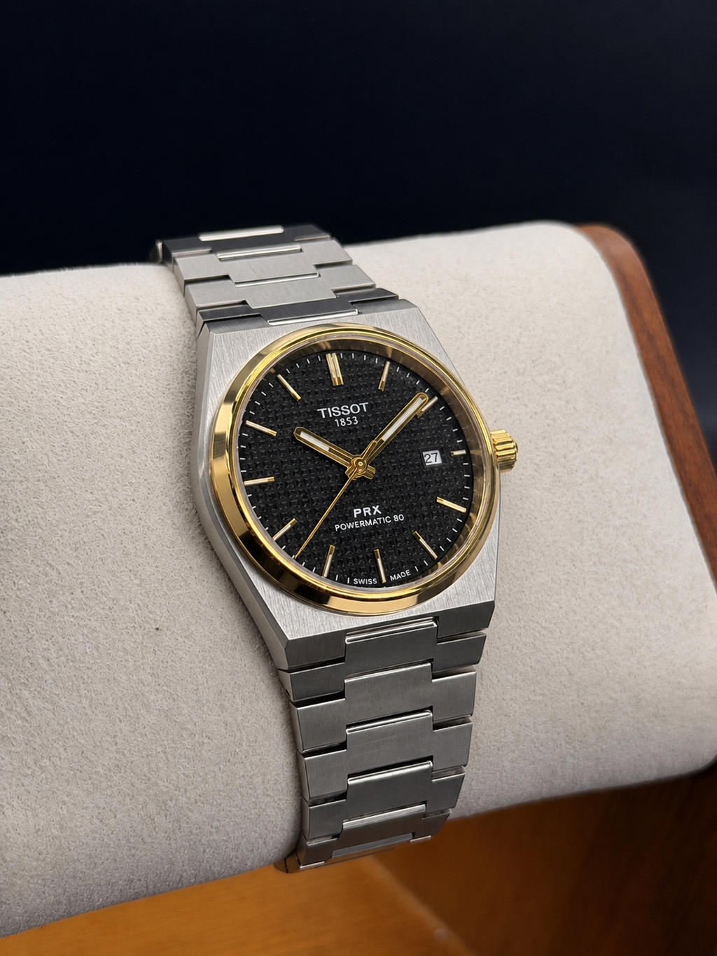 Tissot PRX Powermatic 80 Noir Bicolore Or