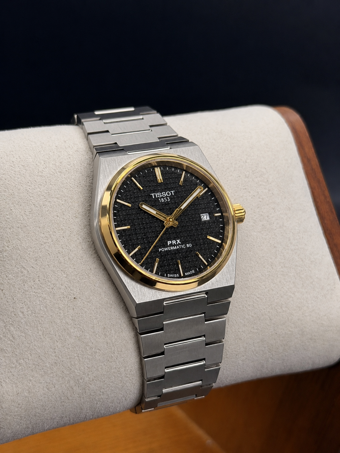 Tissot PRX Powermatic 80 Noir Bicolore Or