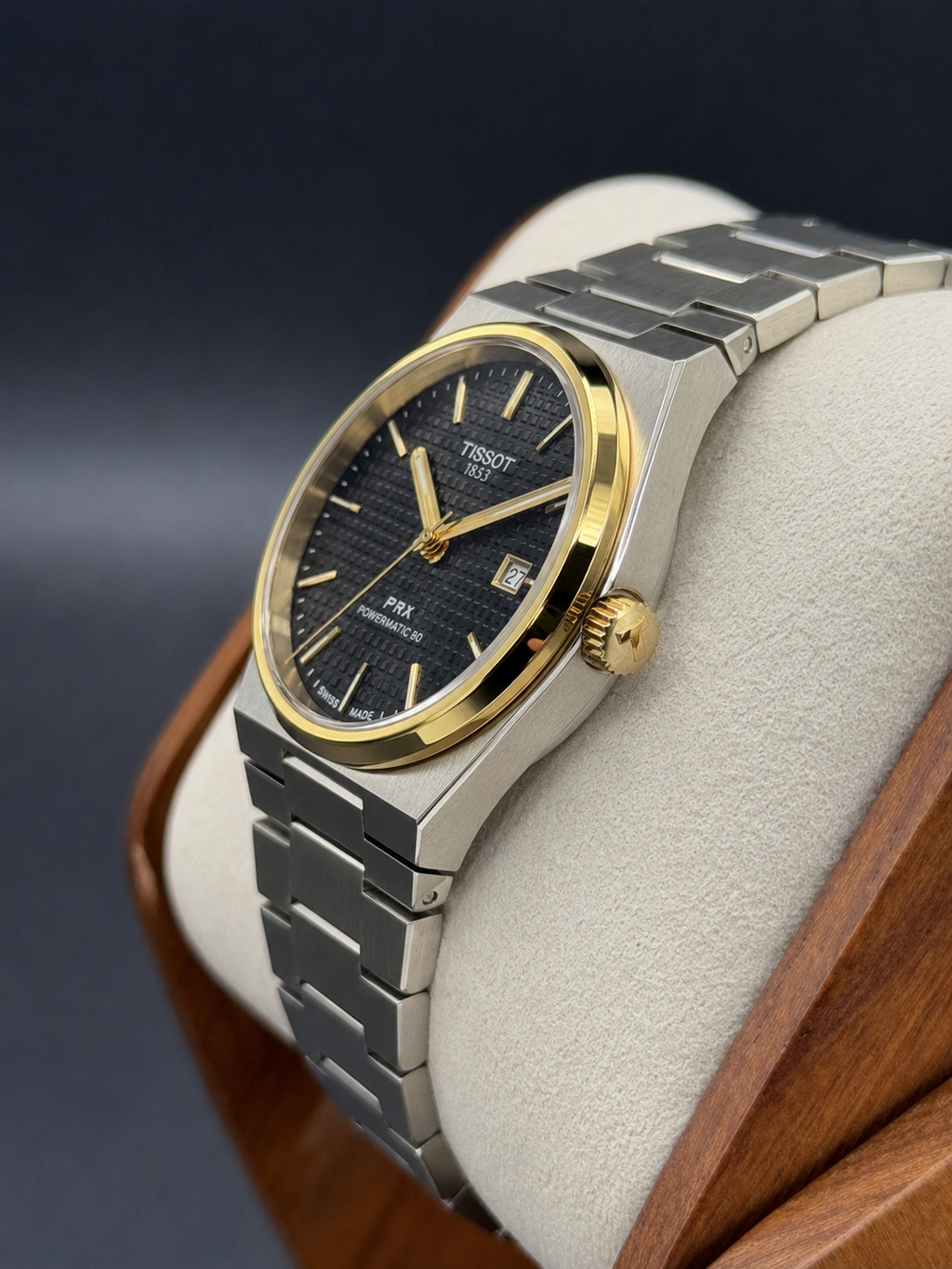 Tissot PRX Powermatic 80 Noir Bicolore Or