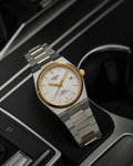 Tissot PRX Powermatic 80 Blanc Bicolore Or