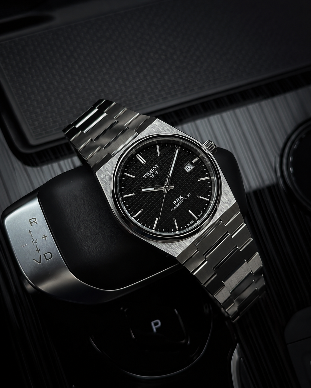 Tissot PRX Powermatic 80 Noir Acier