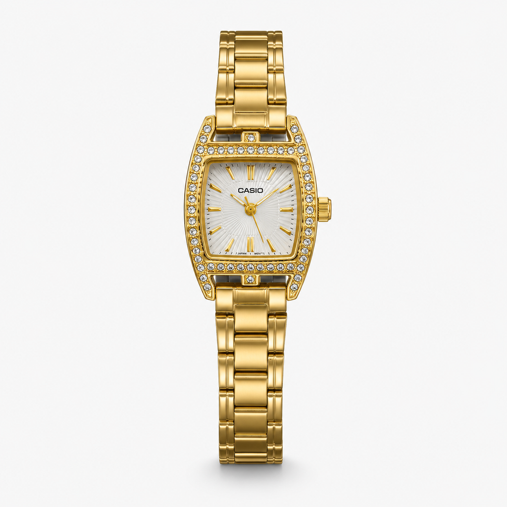 Casio Bijou Gold White
