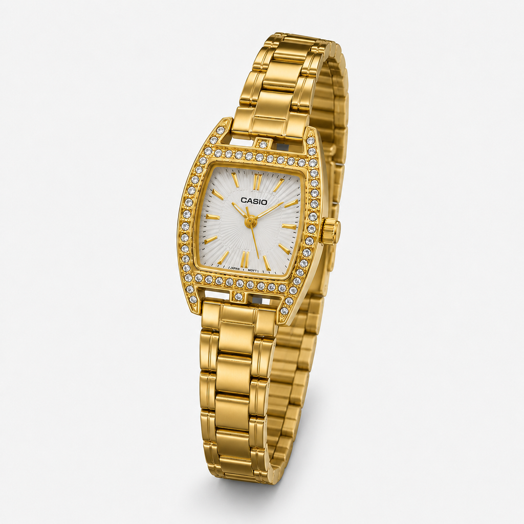 Casio Bijou Gold White