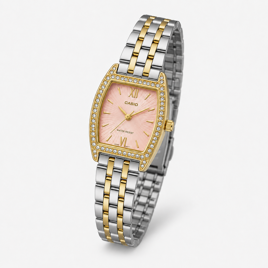 Casio Bijou Two Tone Pink