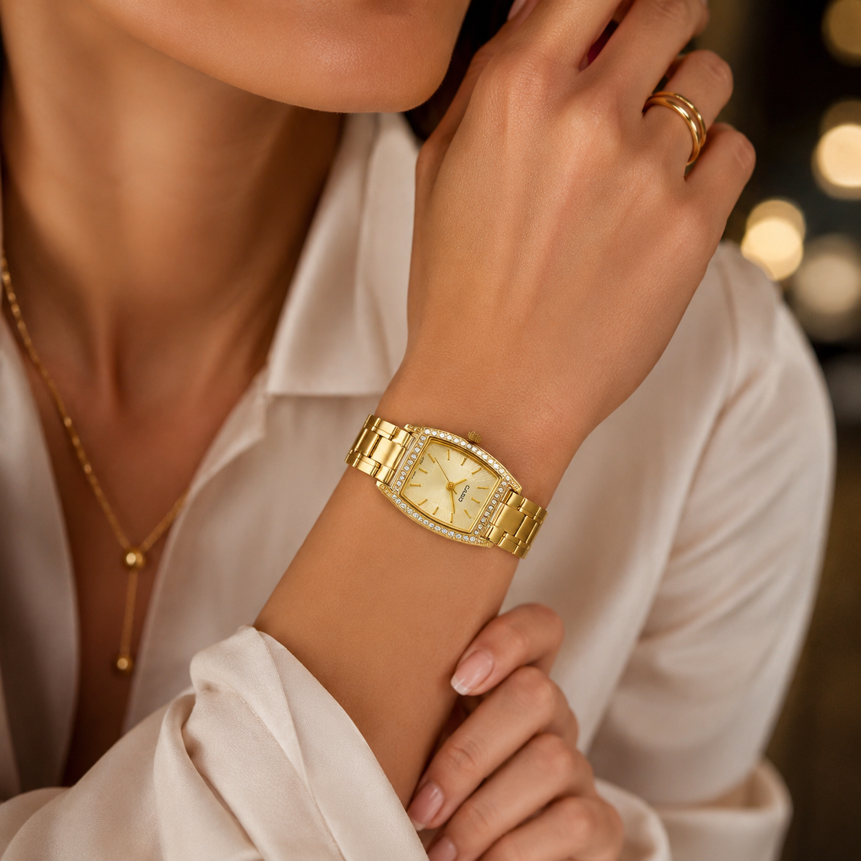 Casio Bijou Gold Champagne