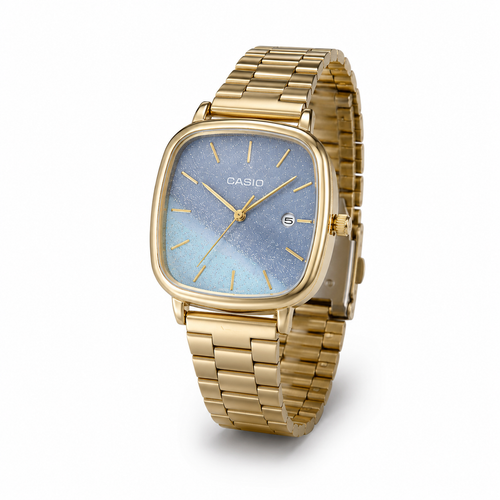 Casio Square Gold Sky