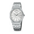 Casio Day-Date — Argent acier