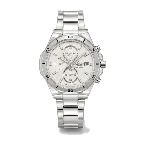 Casio Edifice Chronograph — Blanc